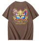 Pray About Everything Pattern Print 100% Cotton T-Shirt