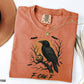 Black Bird Shirt, F-CAW-F Raven Shirt, Gift For Her
