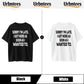 Urbntees Sorry I'm Late I Got Here as Soon as I Wanted To Funny Cotton T-Shirt