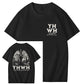 Yhwh Lung Breathing Bible Christian God Faith Jesus Art Pattern Print T-Shirt