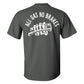 All Gas No Brakes Skull Print T-shirt