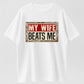 Cotton Short Sleeve T-Shirt Funny My Wife Beats Me Shirt