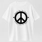 Dream of Peace Lyric Ring Print Classic Music Spirit Tee