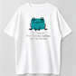 Cool Frog Unbothered By Others Opinions T-Shirt