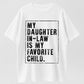 Daughter-in-Law Shirt, Comfort Colors Dad Tee, Funny Father-in-Law Gift, Perfect Father’s Day Present from Daughter-in-Law