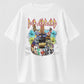 Def Leppard Guitar Collage Rock Band Tribute Organic Cotton Unisex T-Shirt