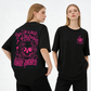 Urbntees Don't Be Part of the Problem Be the Whole Problem Skull Neon Organic Cotton Unisex T-Shirt