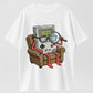 100% Cotton "Detective Game Boy" T-Shirt – Retro Gaming Humor Tee