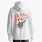 Possum Lifting Weights Screaming AAAAAA Funny Animal Graphic Hoodie - 100% Cotton