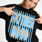 Urbntees Motherhood Bold Striped Retro Organic Cotton Unisex T-Shirt