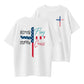 Patriotic Christian Faith T-Shirt – Stand for Flag Kneel for Cross Religious Shirt