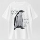 100% Cotton "New Year, Same Baka Life" Penguin T-Shirt