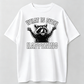 Casual Streetwear T-shirt, Funny Confused Raccoon Graphic, Sarcastic "What Is Even Happening"