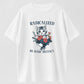 Radicalized By Basic Decency Cat & Flowers Vintage Graphic T-Shirt - 100% Cotton Heavyweight