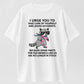 Urbntees Take Care Spare Parts Old Models Like Us Funny Raccoon Organic Cotton Unisex T-Shirt