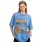 Urbntees Love the Unloved Bugs Vintage Washed Organic Cotton Unisex T-Shirt