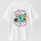 We All Smile in the Same Language Organic Cotton Inspirational Unisex T-Shirt