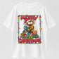 “MERRY F-CAW-F CHRISTMAS” Street Graffiti T-Shirt