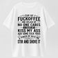 Urbntees Fuckoffee Recipe Sarcastic Humor Organic Cotton Unisex T-Shirt