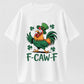 Urbntees F-Caw-F St Patrick's Drunk Rooster Funny Organic Cotton Unisex T-Shirt