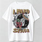 I Need Space Comfort Colors Unisex T-shirt Gothic Alternative Fashion Casual Tees Round Neck Tshirt