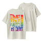 What The F Is Next 2026 Funny Sarcastic Rainbow Graphic T-Shirt