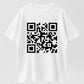 QR Code Scan Me Funny Mystery Organic Cotton Unisex T-Shirt