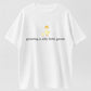 Growing A Silly Little Goose Funny Cute Pregnancy Announcement T-Shirt