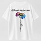 Imagine All the People Living Life in Peace Organic Cotton Unisex T-Shirt