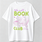 Late Night Book Club Tee, Books & Coffee Summer Gift for Literary Enthusiasts