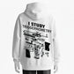 I Study Triggernometry Gun On Back Hoodie