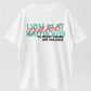 100% Cotton Funny Sarcastic "Resist Drugs & Violence" Graphic T-Shirt