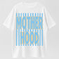 Urbntees Motherhood Bold Striped Retro Organic Cotton Unisex T-Shirt