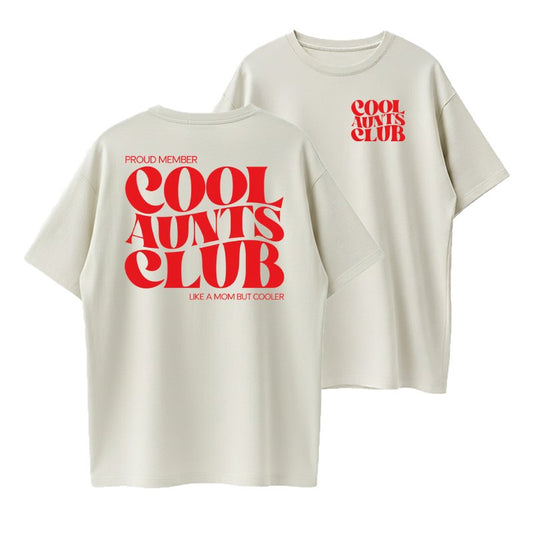 Cool Aunt Printed T-Shirt – Great Gift for Sisters & Aunts