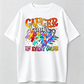 Cancer Sucks In Every Color Ribbon Awareness Print T Shirt Women Casual Short Sleeve Top