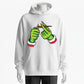 Funny Smoking Grinch Gifts For Christmas Hoodie