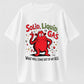 Urbntees Solid Liquid or Gas What Comes Out My Ass Funny Monster Organic Cotton Unisex T-Shirt