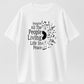 Imagine All the People Living Life in Peace Music Organic Cotton Unisex T-Shirt
