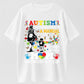 Urbntees Autism Doesn't Come With a Manual It Comes With a Mom Who Never Gives Up T-Shirt