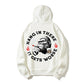 100% Cotton "Hang in There, It Gets Worse" Smoking Ape Hoodie