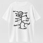 Humorous Chronic Pain Awareness T Shirt for Summer Casual Wear Round Neck Short Sleeve Machine Washable Everyday Top