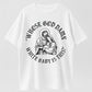 100% Cotton "Whose God Damn White Baby Is This?" Religious Humor T-shirt