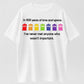 Doctor Who T-Shirt with Rainbow TARDIS Print – Every Life Matters in Time and Space