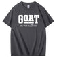 God Over All Things Pattern Print Crew Neck T-Shirt