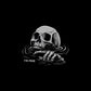 I'M FINE Drowning Skull Black Print T-Shirt