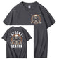 Halloween Spooky Season Funny Skll Pattern  Print 100%Cotton T-Shirt