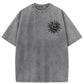 Spooky Island Cartoon Halloween Washed Cotton T-Shirt