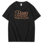 Hard Fought Hallelujah Print Crew Neck T-Shirt
