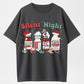Silent Night Funny Medical Christmas T-Shirt