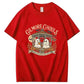 Halloween Coffee Ghost T-Shirt - Cozy Autumn Outfit